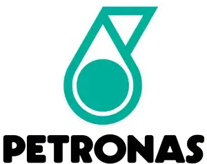 Petronas PETRONAS logo with teal drop and circle