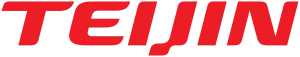 Teijin Teijin logo in red