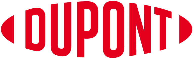 DuPont Logo DuPont in testo rosso