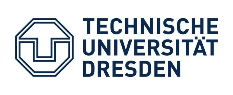TU Dresda Logo e nome della Technische Universität Dresden