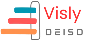 Logo colorato del bar Visly Deiso