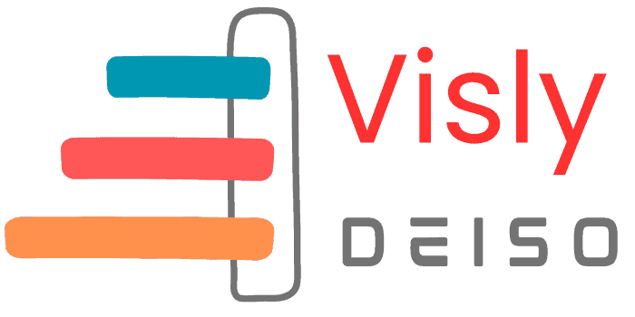 Logo colorato del bar Visly Deiso