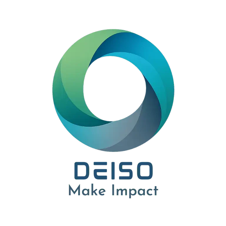 Deiso-logo met slogan 'Make Impact'