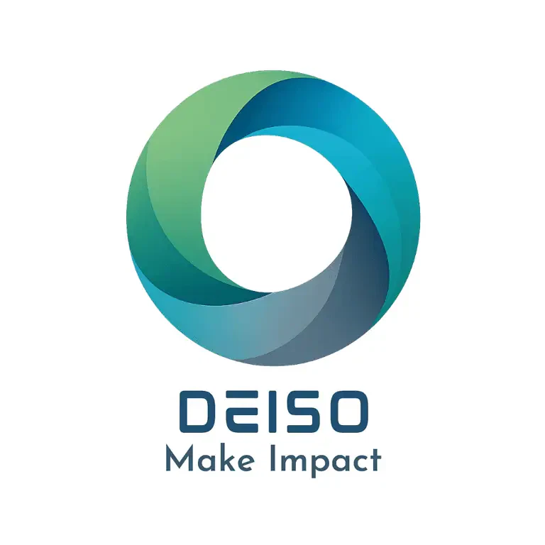 Deiso-logo met slogan 'Make Impact'