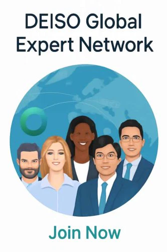 Open DEISO Illustratie van het Global Expert Network