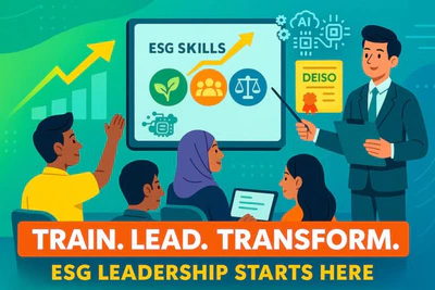 ESG-Schulung zur Entwicklung von Führungskompetenzen.